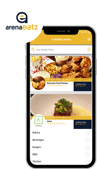 Arena Eatz Portfolio Image