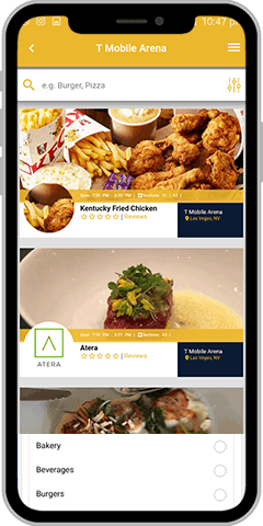 Arena Eatz Portfolio Image